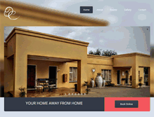 Tablet Screenshot of oregoncottageguesthouse.co.za